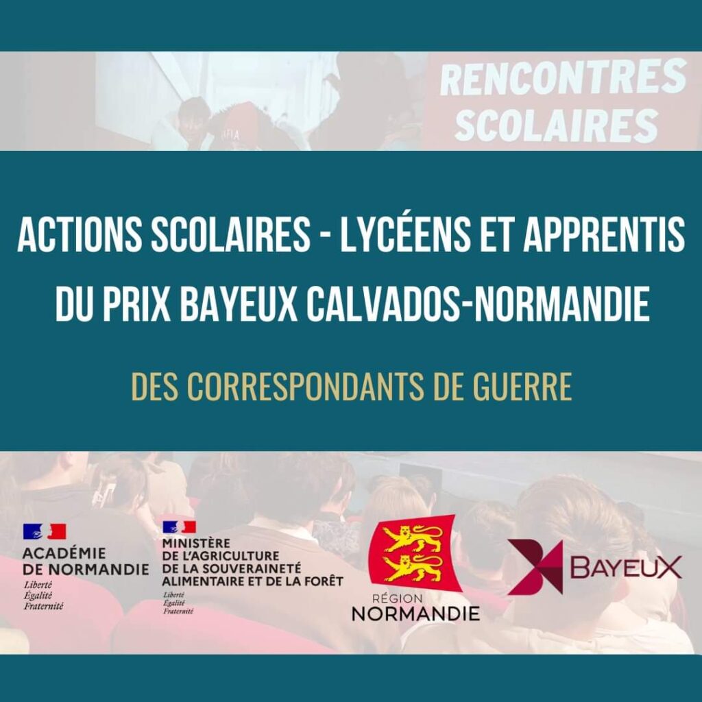 Actions scolaires CIFAC Prix Bayeux Normandie