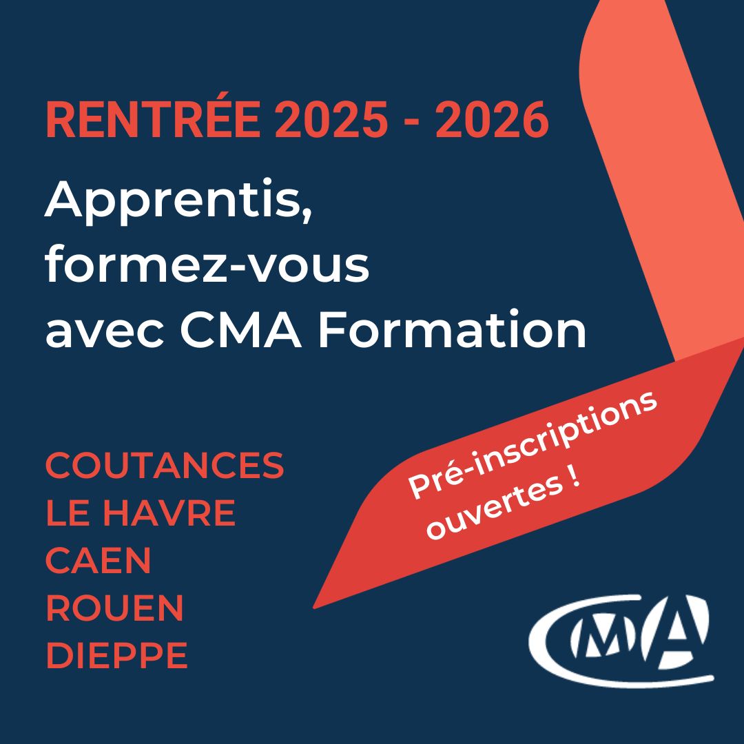 NOUVELLES formations proposées par CMA Formation en Normandie à la ...
