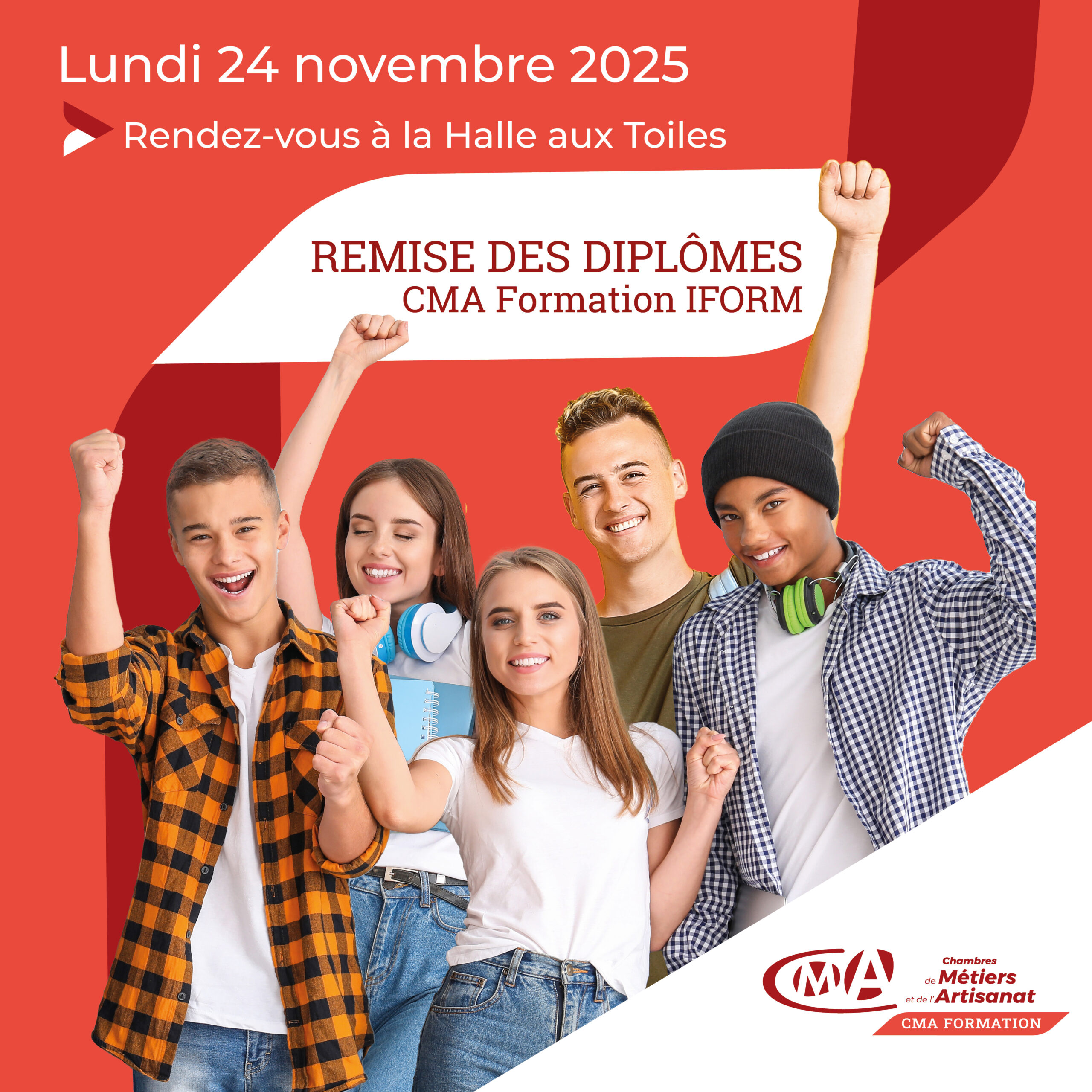 Remise des diplômes CMA Formation IFORM Coutances