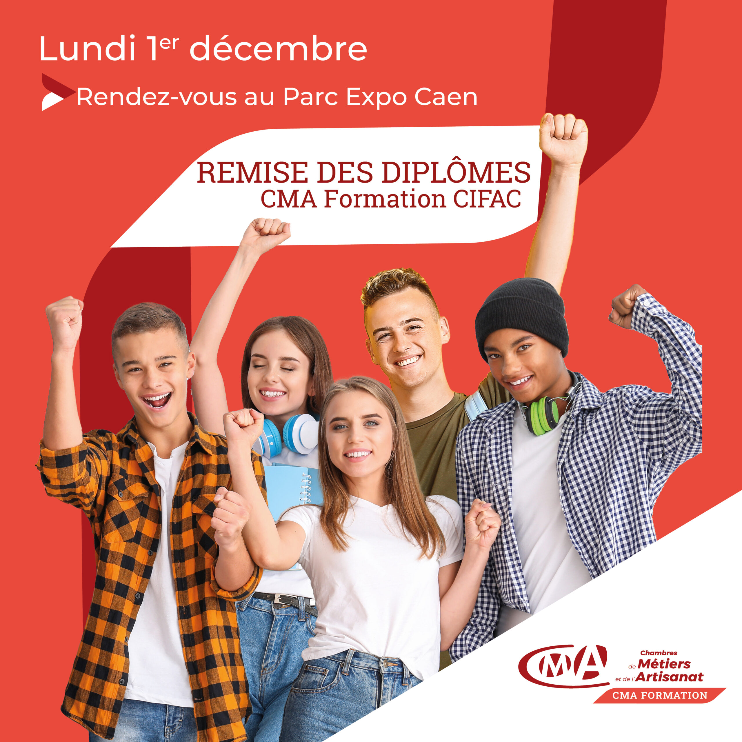 Remise des diplômes CMA Formation CIFAC Caen