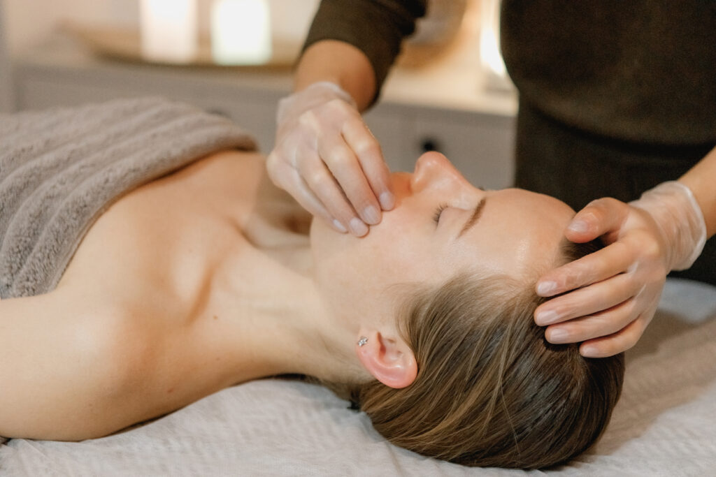 Massage intra-buccal