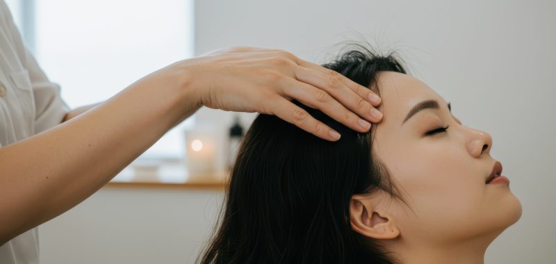 Formation massage crânien assis