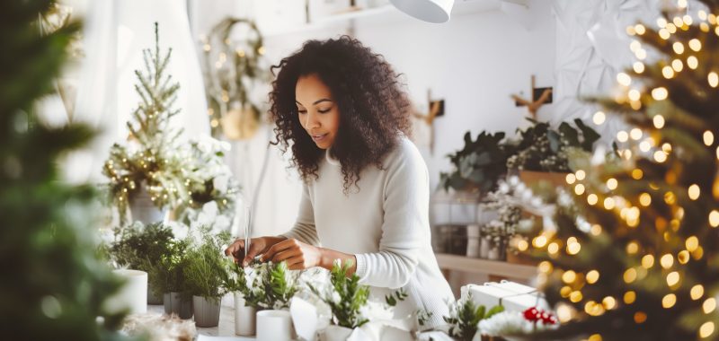 Compositions et décorations de Noël