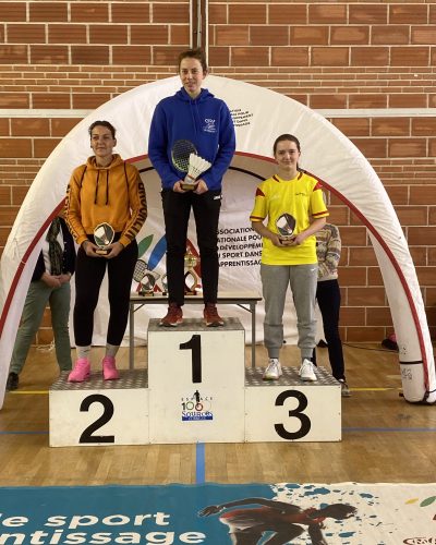 championnat de badminton gagnantes championnat de badminton gagnantes